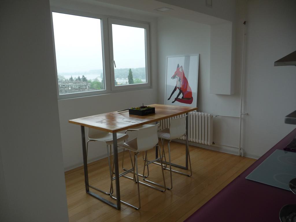 Danube Apartment Belgrado Esterno foto